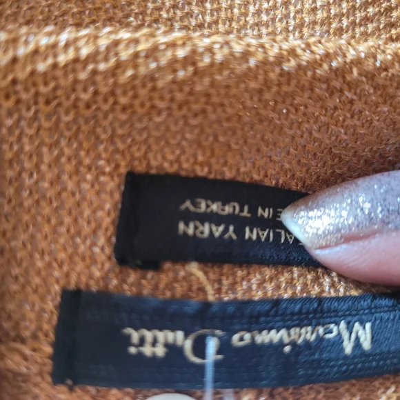 Mossimo Dutti brown cardigan. Size Extra small. - Picture 5 of 7